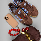 Sweet Cherry Love · Charm Trio — Phone, Bag & Shoe Charm Set