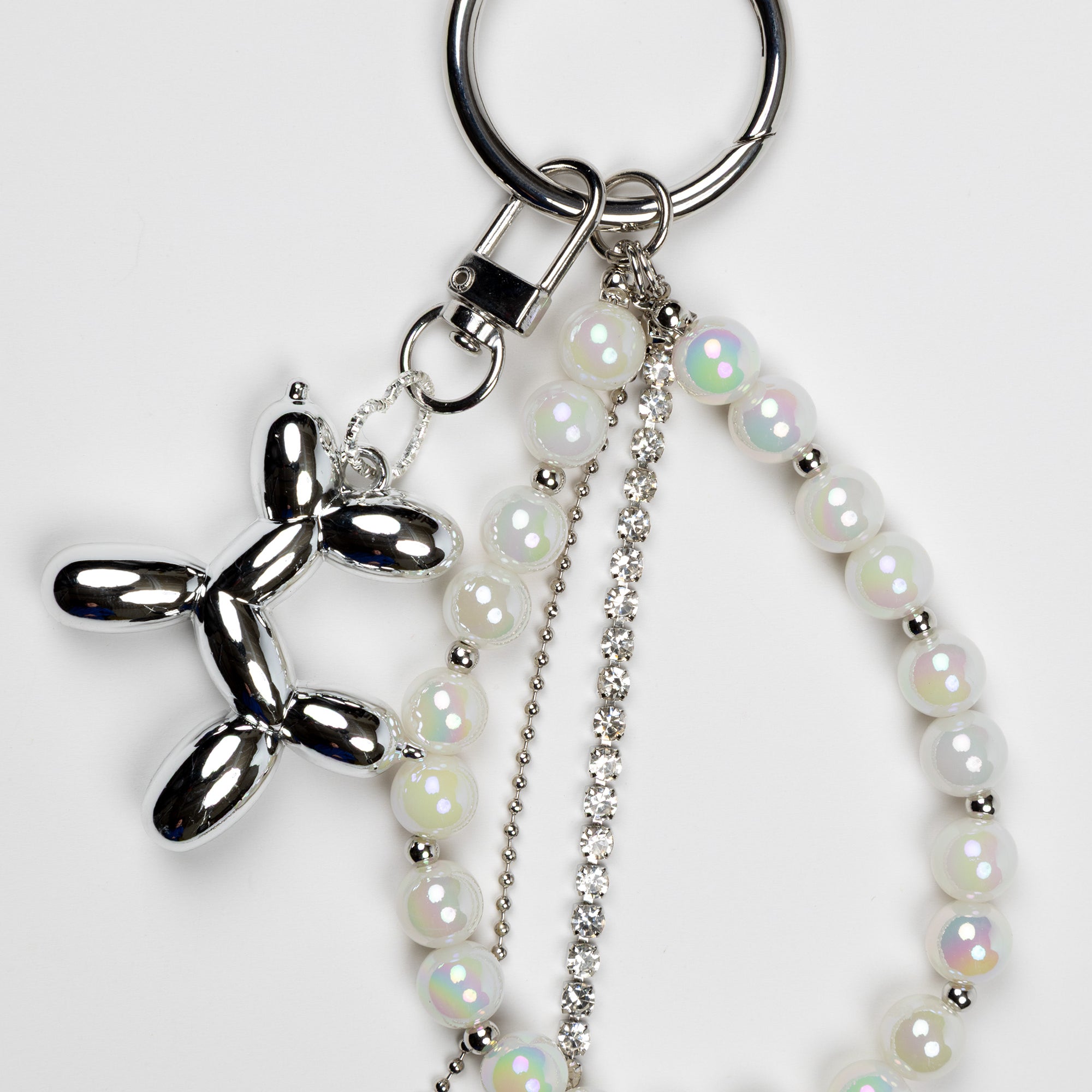 Polar Pup Pearls Bag Charm