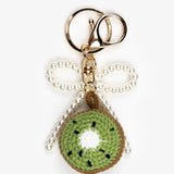 Kiwi Pearl Bows · Charm Trio — Phone, Bag & Shoe Charm Set