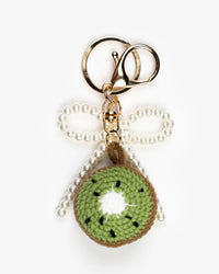 Kiwi Pearl Bows · Charm Trio — Phone, Bag & Shoe Charm Set