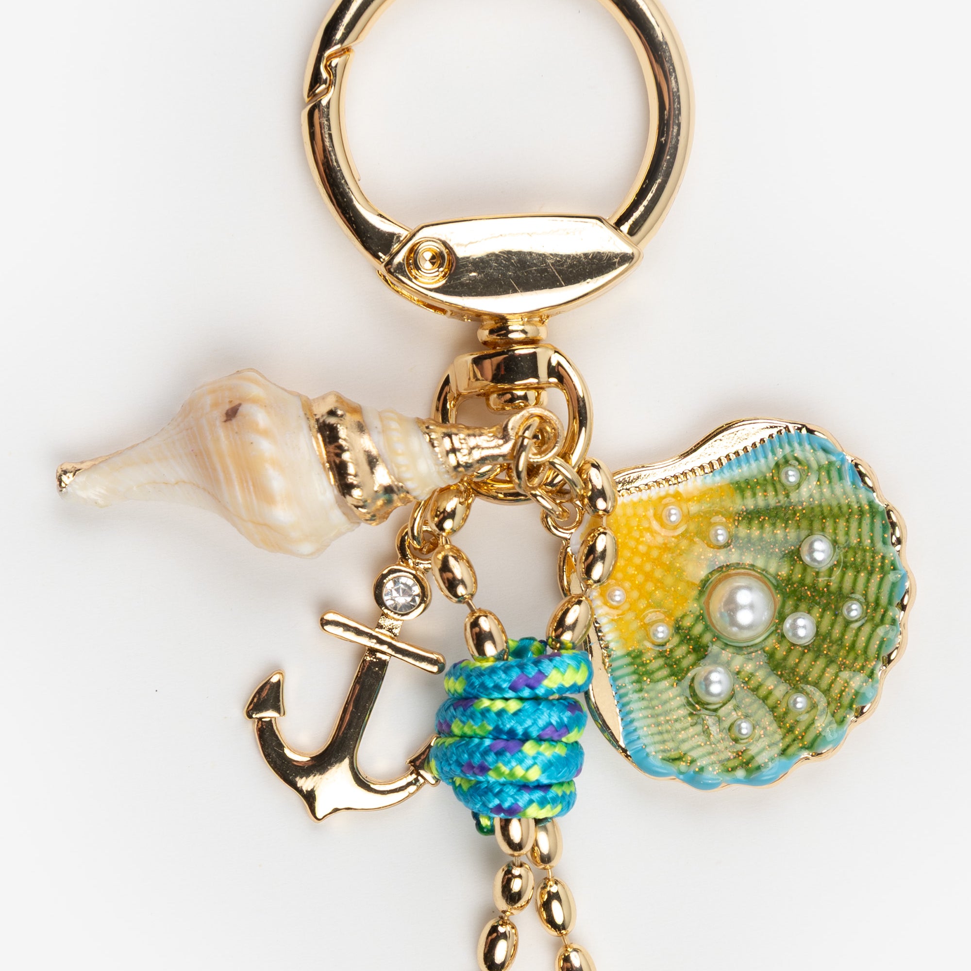 Captain Tiny Anchor Bag Charm