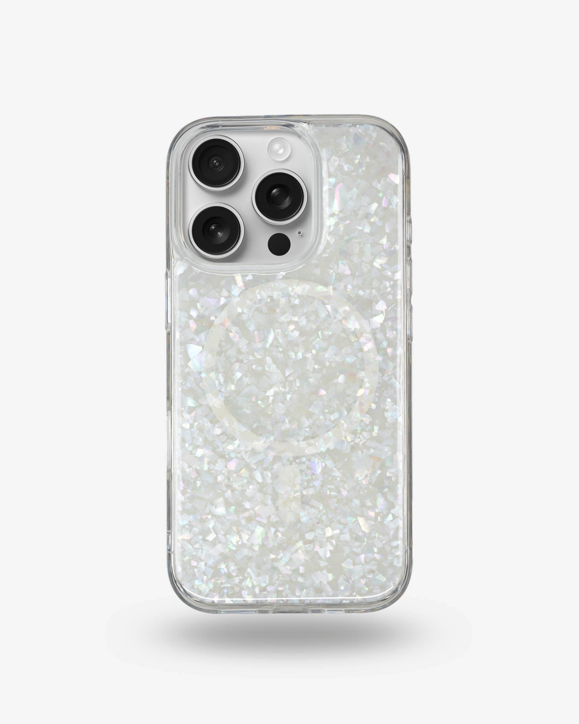 Snow Pearl iPhone Case, iPhone 16 Pro