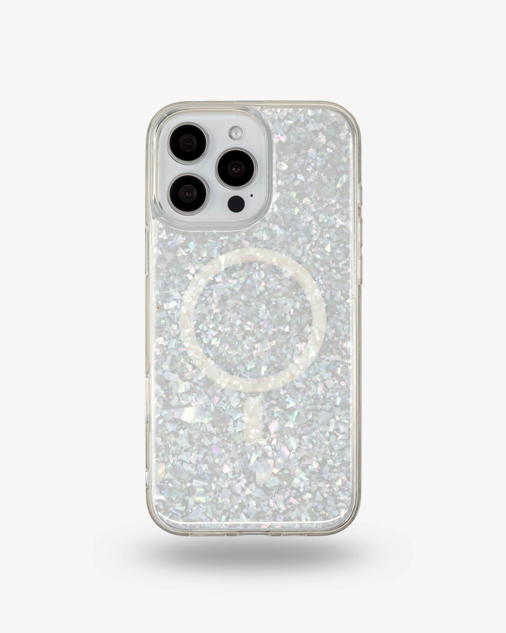 Snow Pearl iPhone Case, iPhone 16 Pro Max