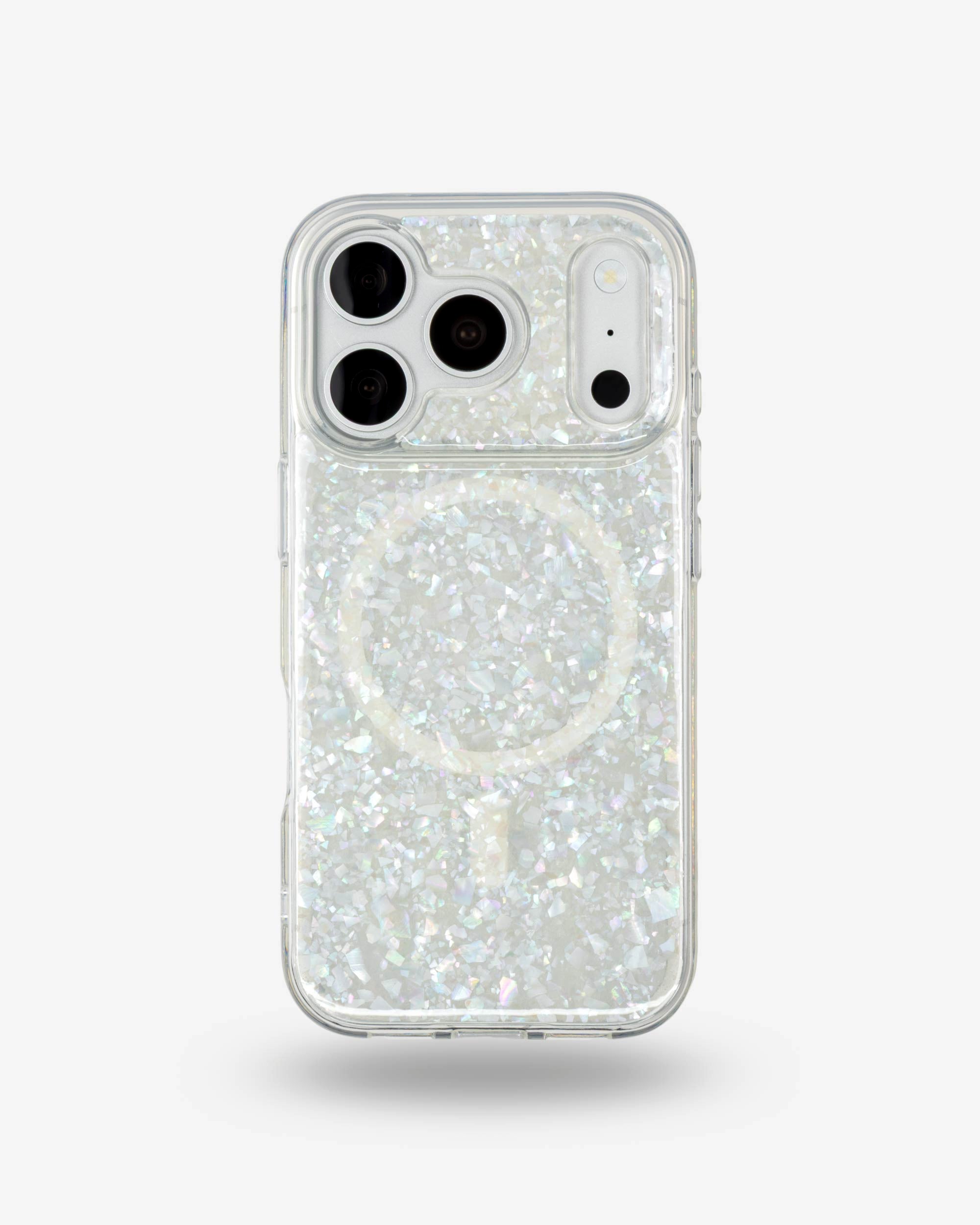 Snow Pearl iPhone Case, iPhone 17 Pro