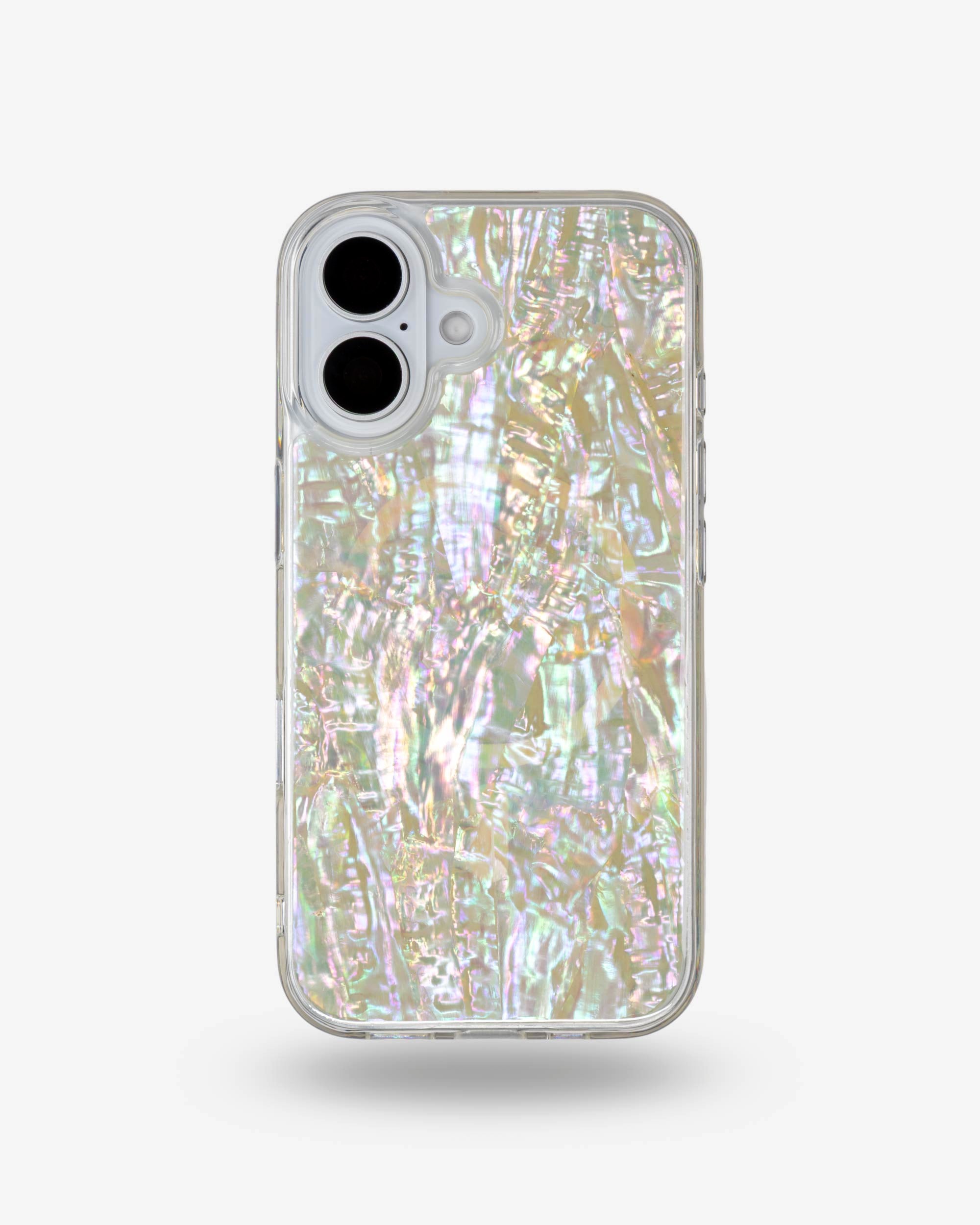 Opal Pearl iPhone Case, iPhone 16
