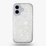 White Shell iPhone Case, iPhone 16