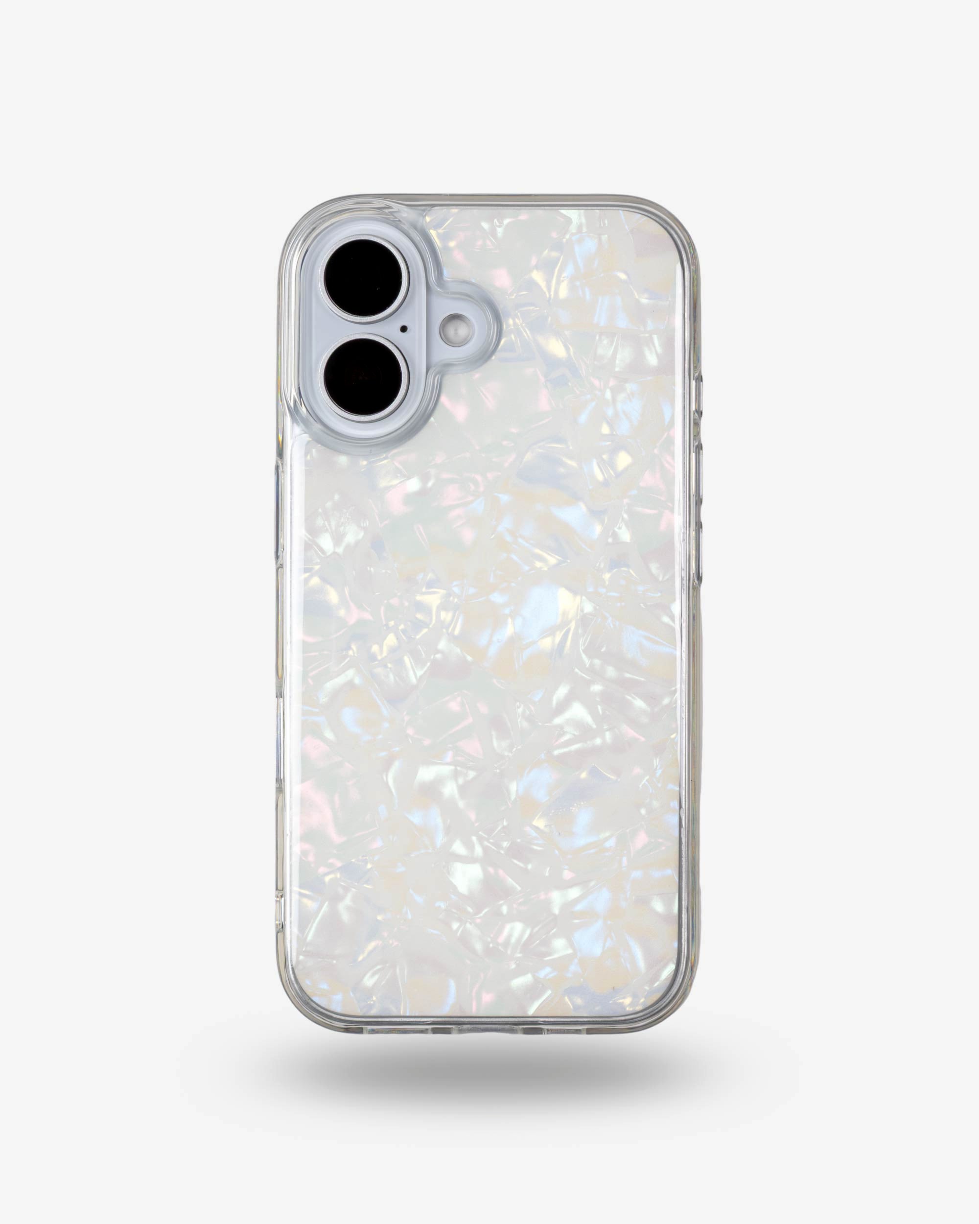 White Shell iPhone Case, iPhone 16