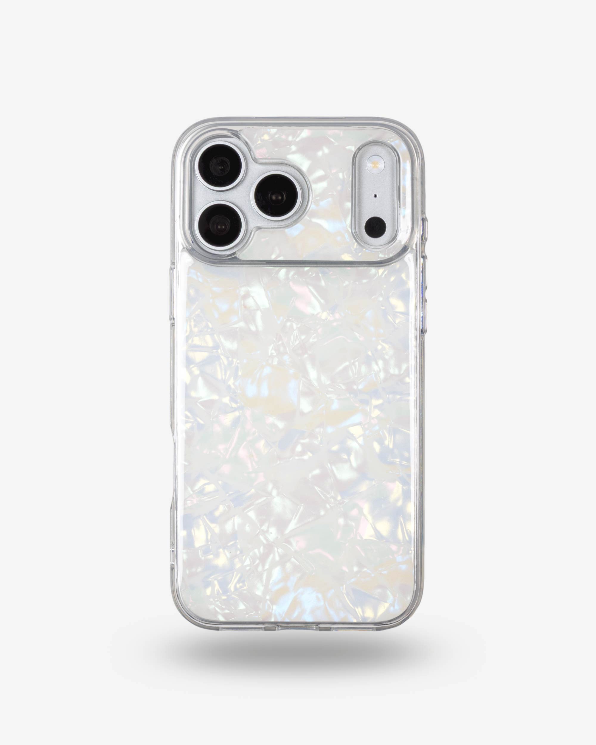 White Shell iPhone Case, iPhone 17 Pro Max