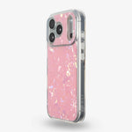 Pink Shell iPhone Case, left side view