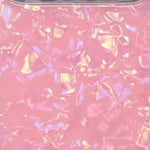 Pink Shell iPhone Case, close-up of the finish