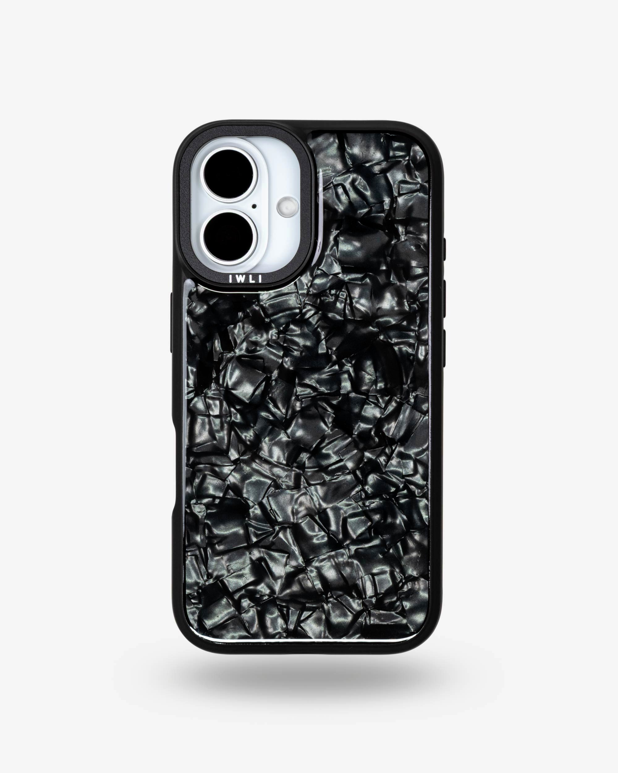 Black Shell iPhone Case, iPhone 16