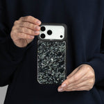 Black Shell iPhone Case held in both hands, iPhone 17 Pro Max