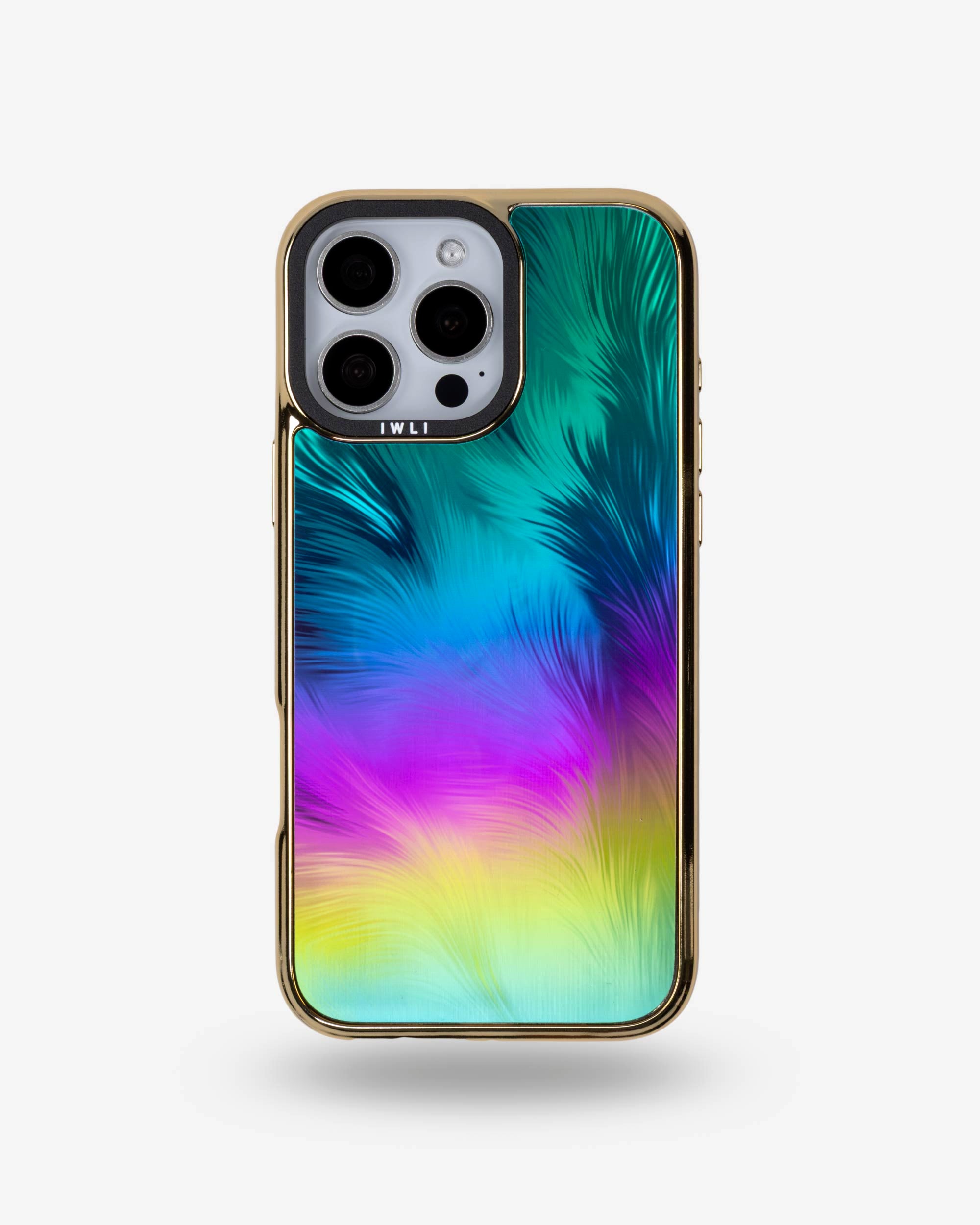 Peacock Feather Holo iPhone Case, iPhone 16 Pro Max