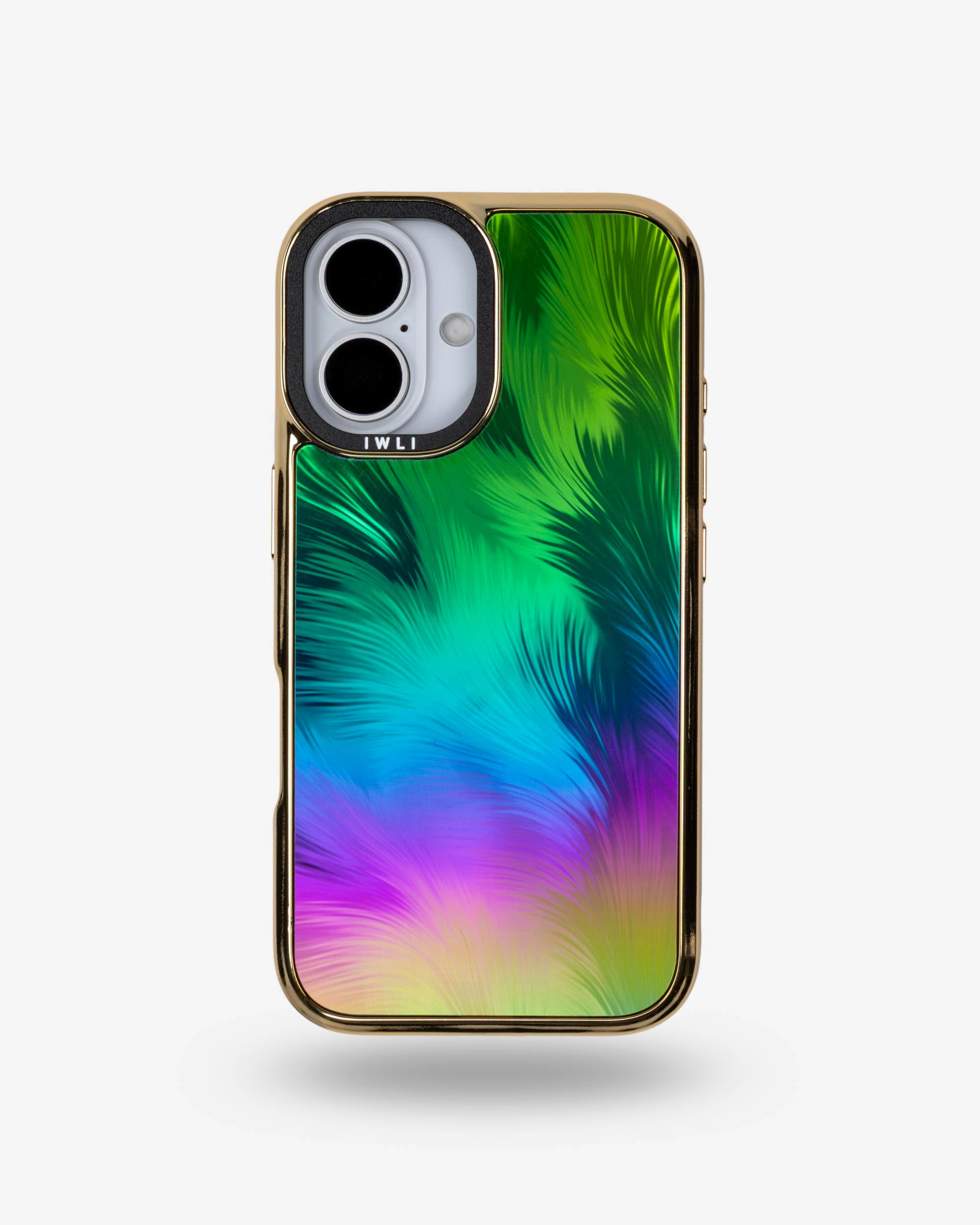Peacock Feather Holo iPhone Case, iPhone 16