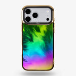 Peacock Feather Holo iPhone Case, iPhone 17 Pro Max