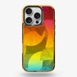 Sunset Fan Holo iPhone Case, iPhone 16 Pro