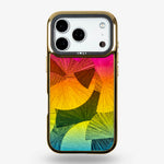 Sunset Fan Holo iPhone Case, iPhone 17 Pro
