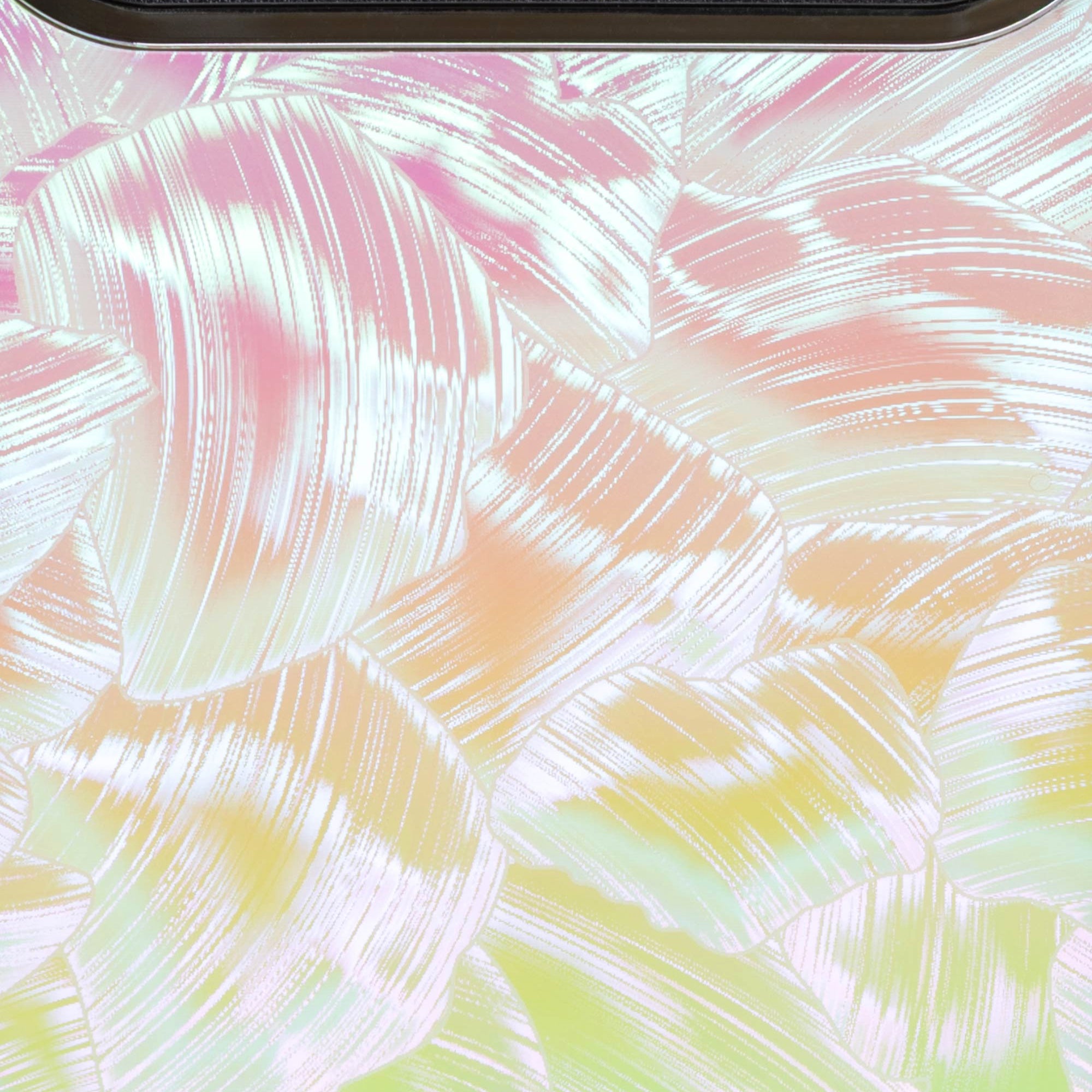 Pastel Petal Holo iPhone Case, close-up of the finish