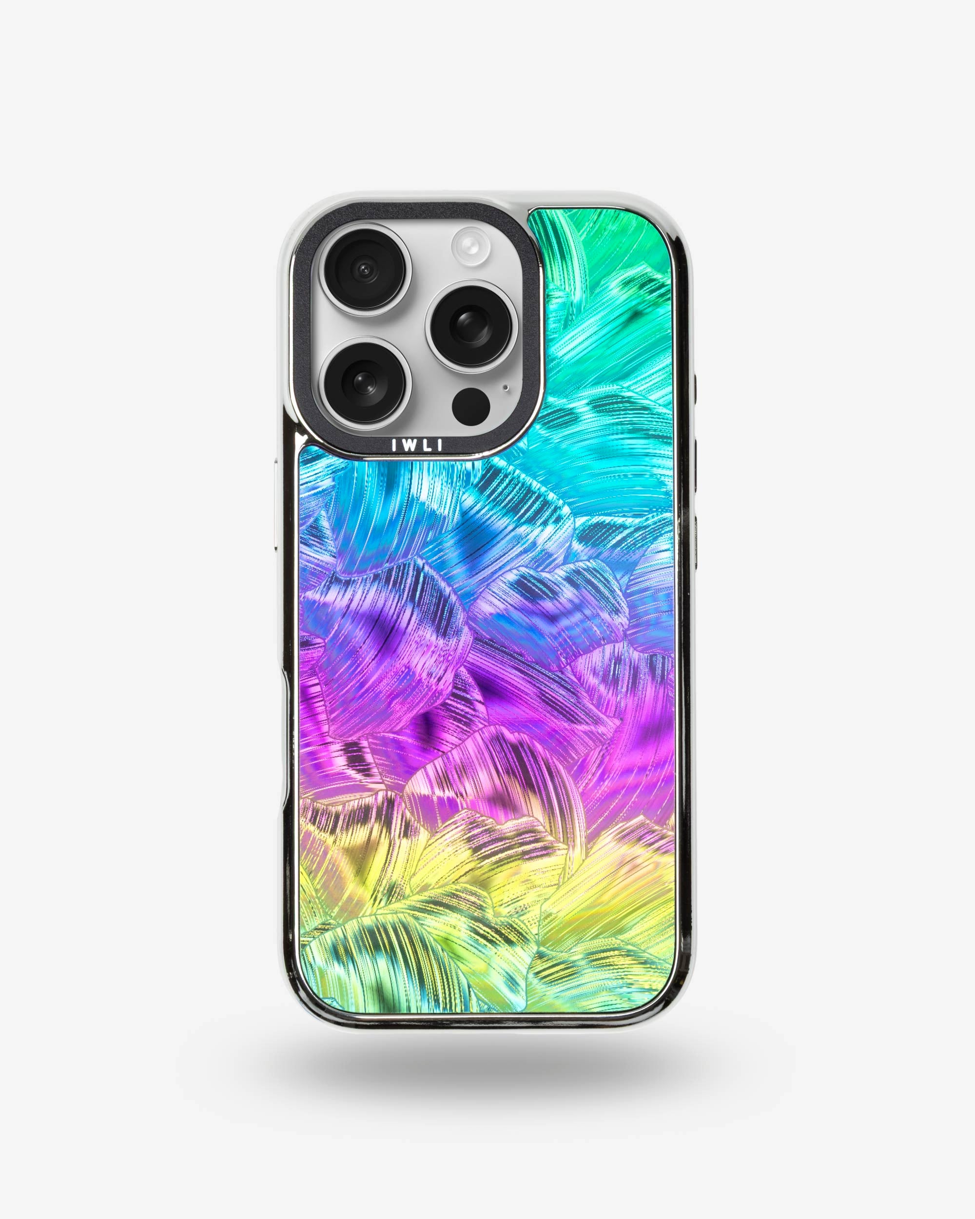 Mermaid Scale Holo iPhone Case, iPhone 16 Pro