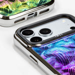 Mermaid Scale Holo iPhone Case, close-up of the camera surround and bottom edge