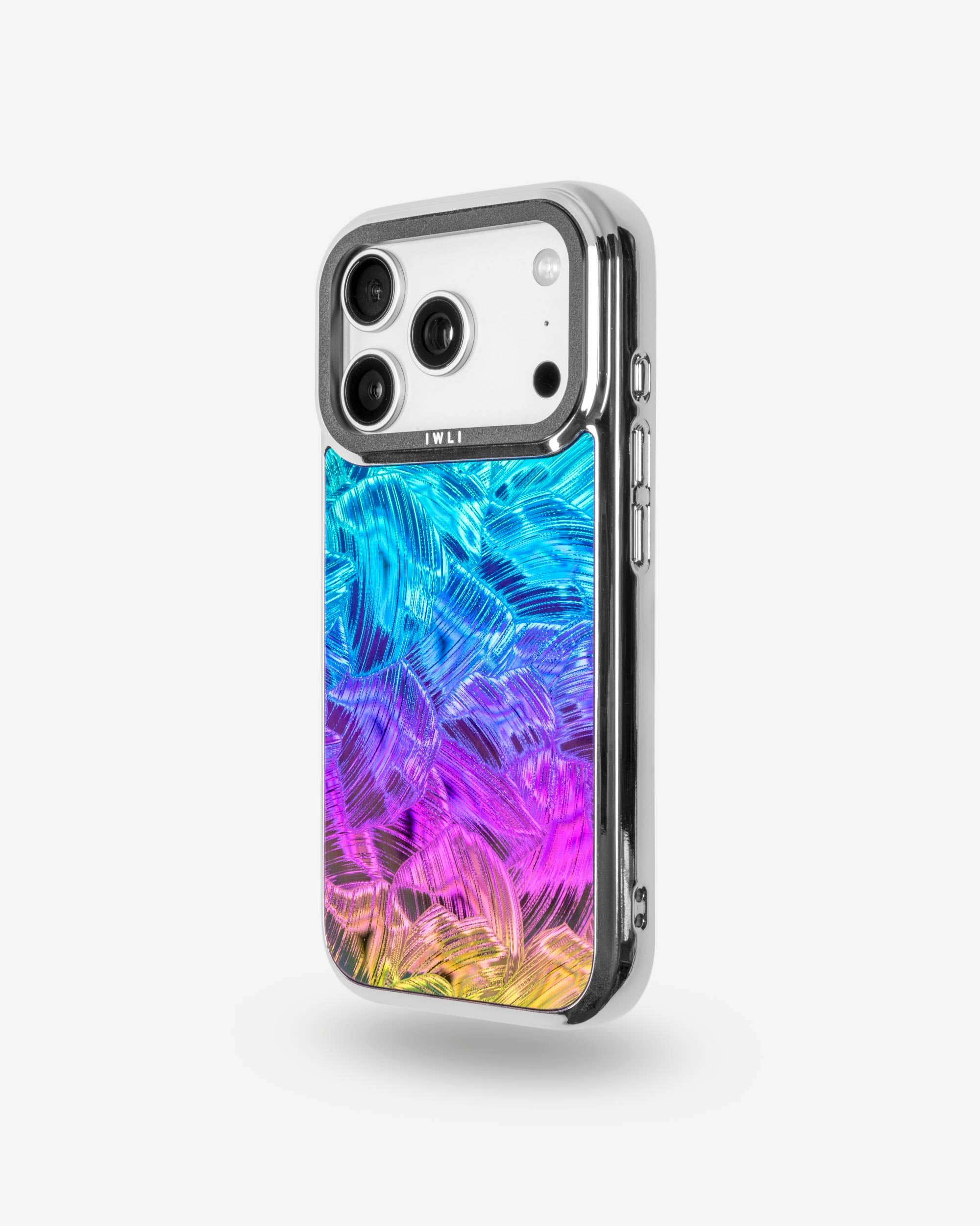 Mermaid Scale Holo iPhone Case, left side view