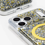 Starlight Sparkle iPhone Case, close-up of the camera surround and bottom edge