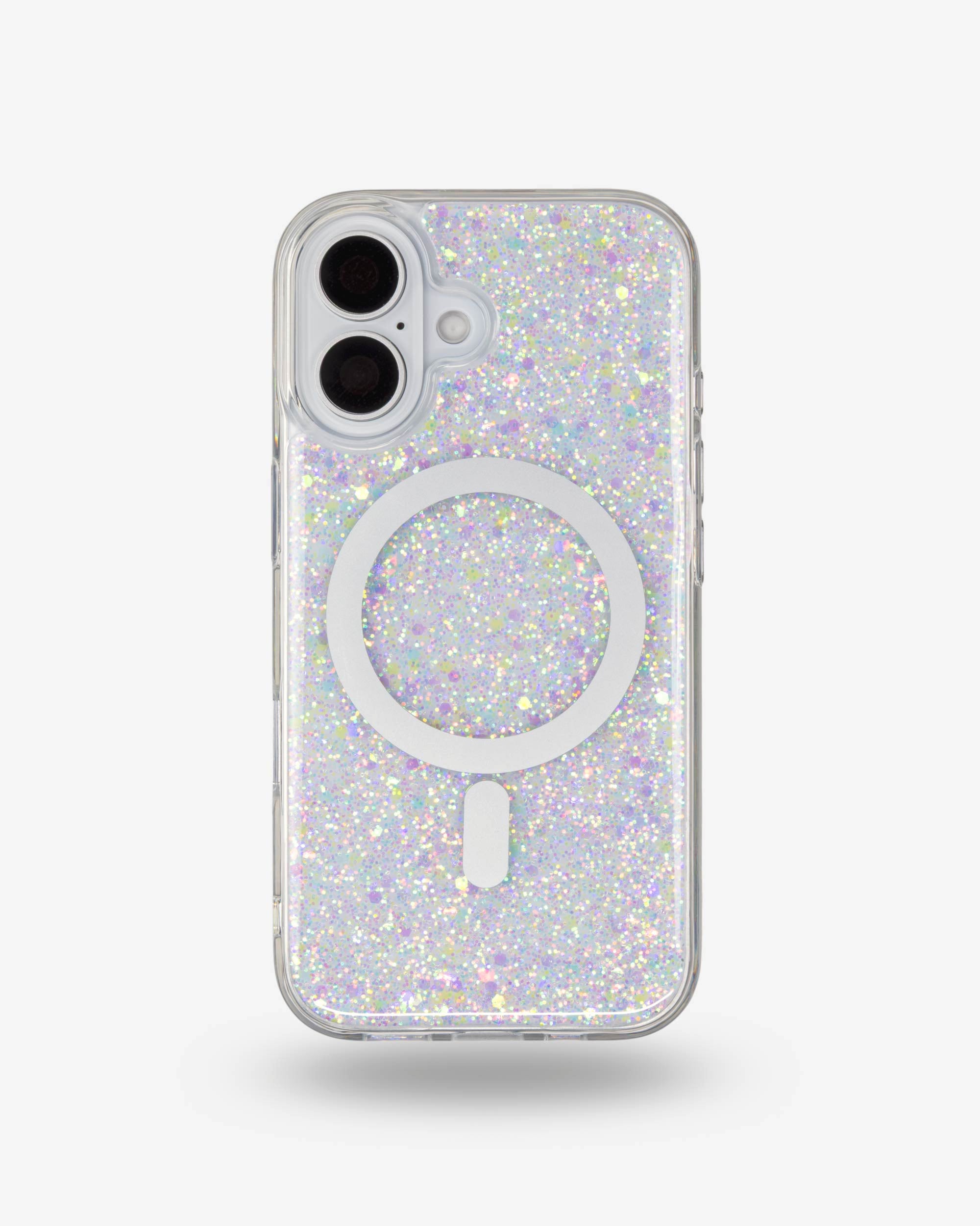 Opal Sparkle iPhone Case, iPhone 16