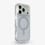 Opal Sparkle iPhone Case, right side view