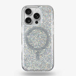 Silver Sparkle iPhone Case, iPhone 16 Pro