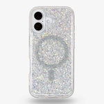 Silver Sparkle iPhone Case, iPhone 17