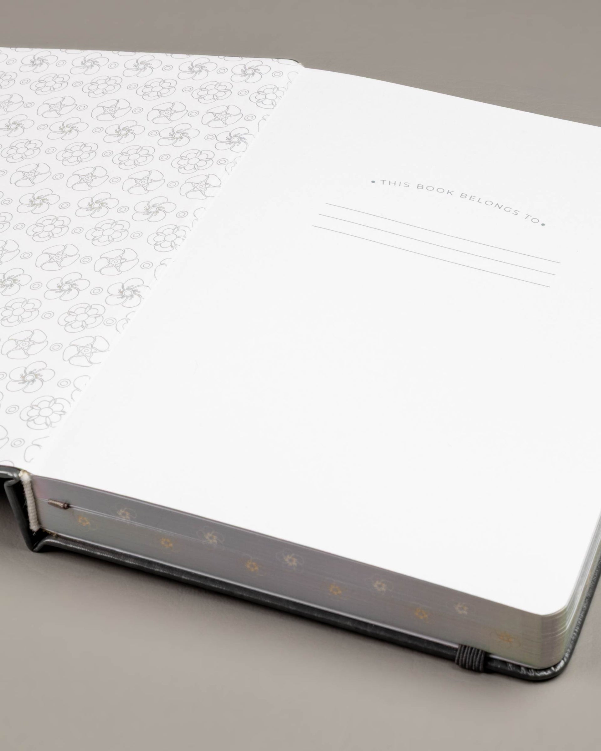 A5 Hardcover Notebook — Dark Gray