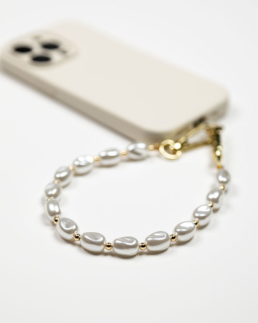 Classic Pearl Phone Charm