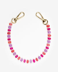 Berry Pink Beads Phone Charm