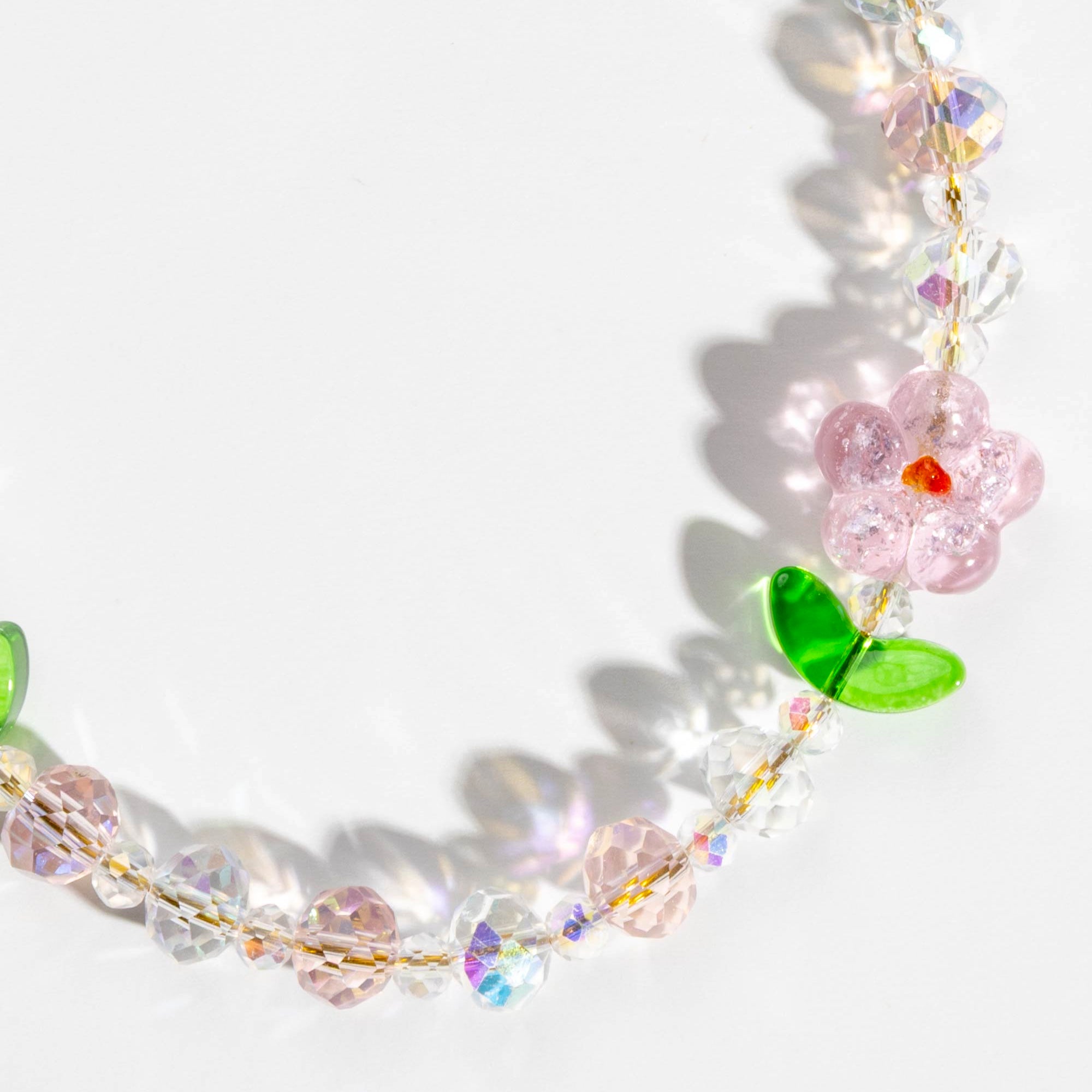 Pink Bloom Phone Charm