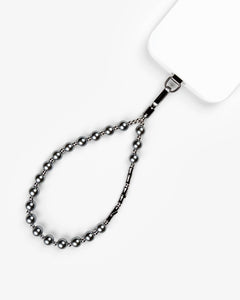 Graphite Pearl Bamboo Phone Charm by IWLI