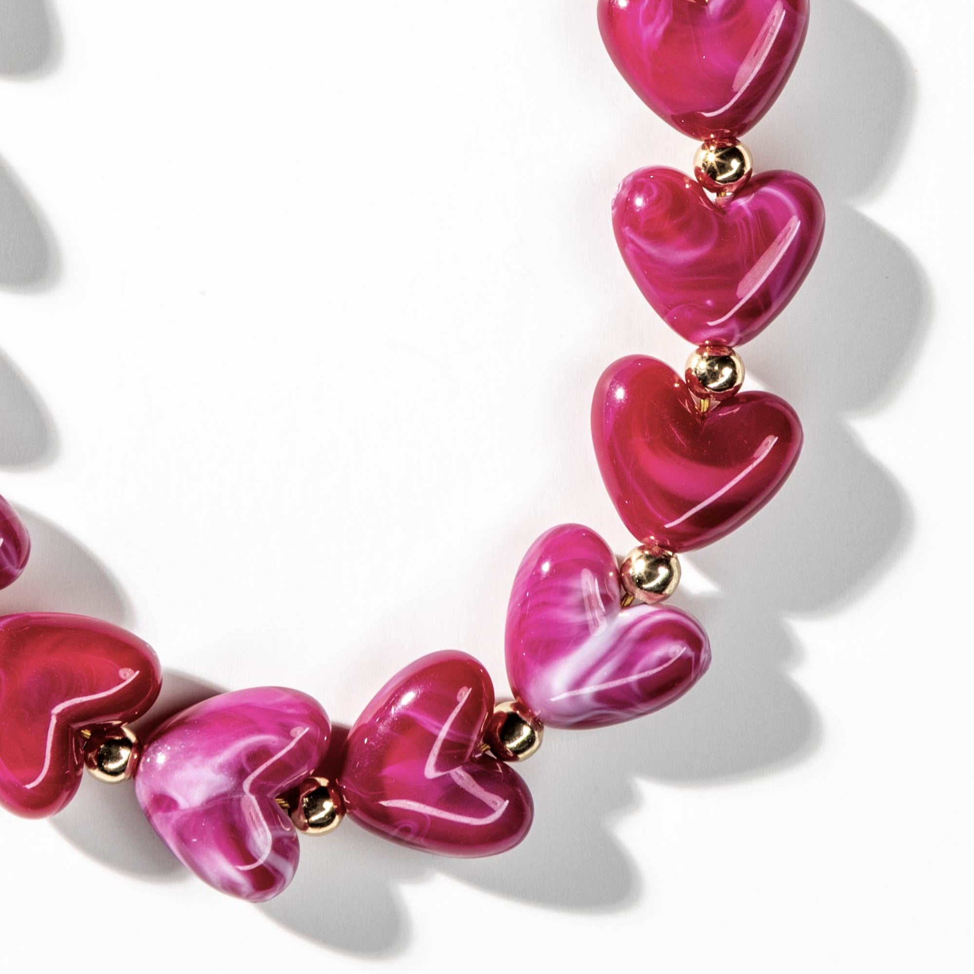 Purple Sweetheart Phone Charm