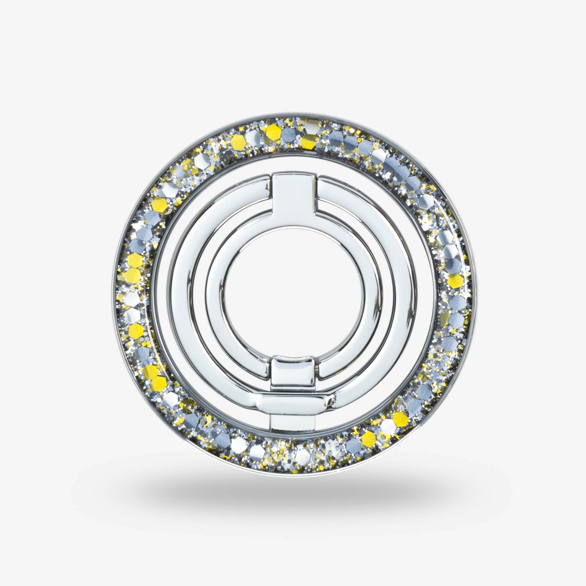 Starlight Sparkle Ring Stand — Silver-Tone