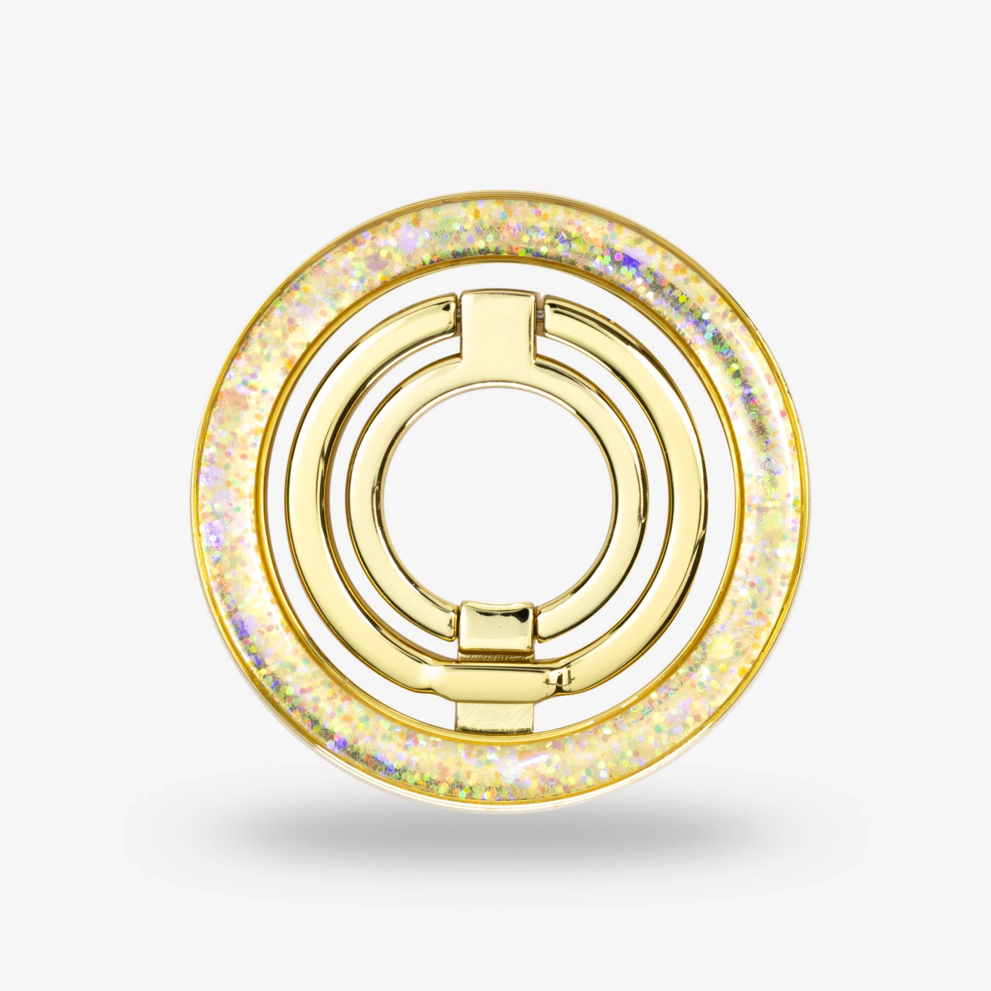 Opal Sparkle Ring Stand — Gold-Tone