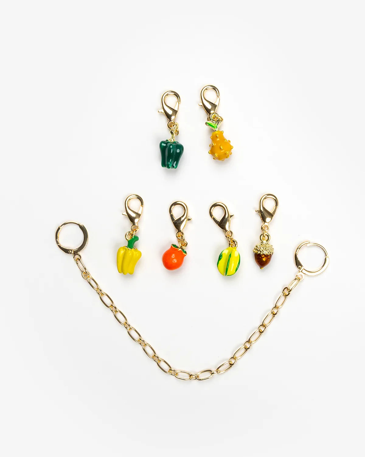 Sweet Sour Sunshine · Charm Trio – Phone, Bag & Shoe Charm Set