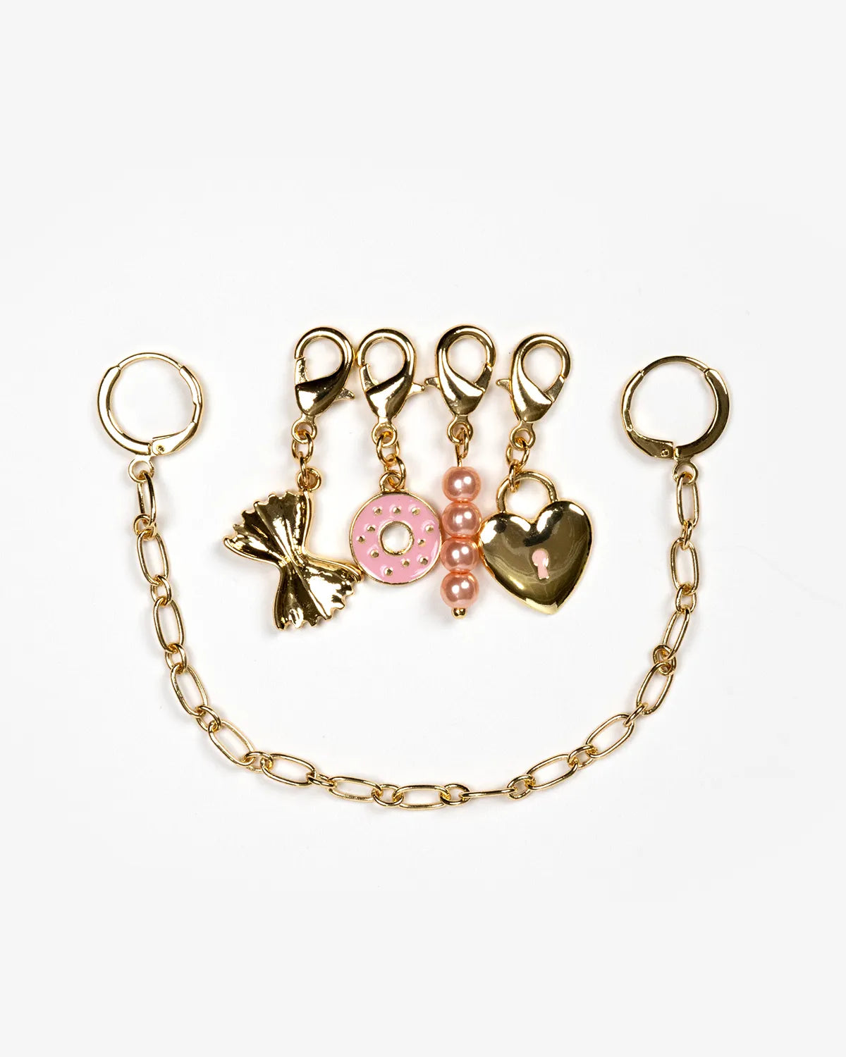 Soft Heart Weekend · Charm Trio – Phone, Bag & Shoe Charm Set