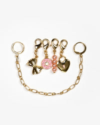 Soft Heart Weekend · Charm Trio – Phone, Bag & Shoe Charm Set