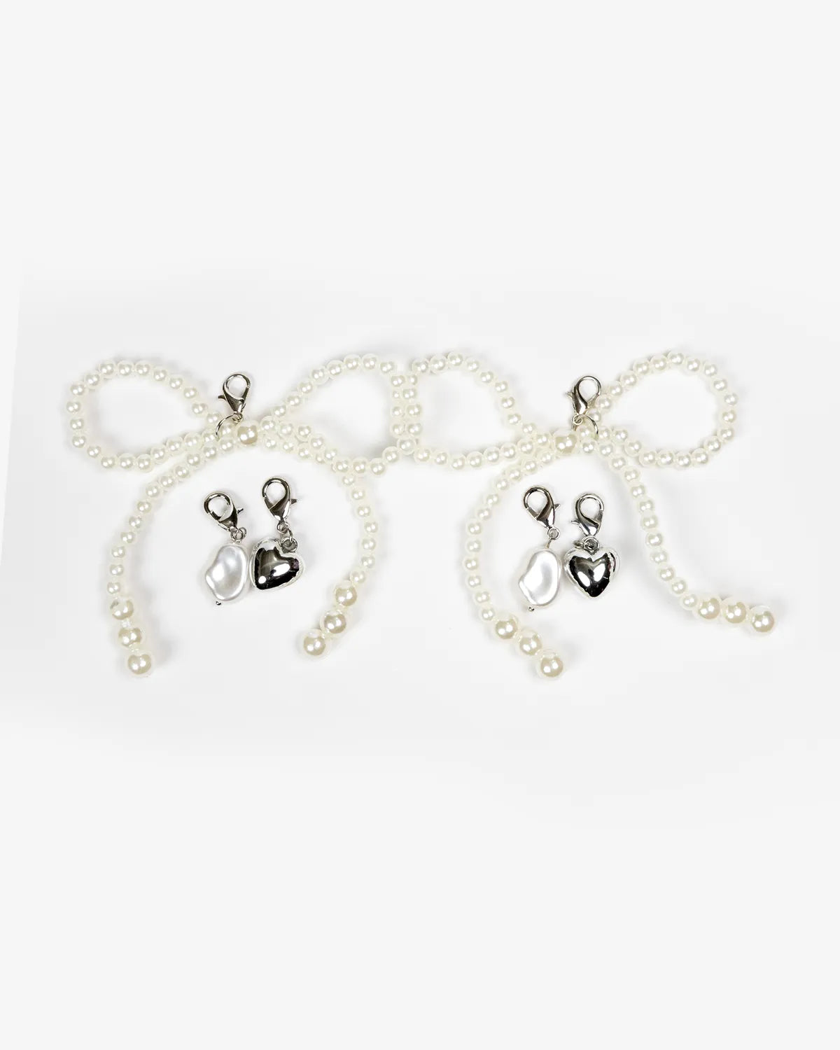 Pearl Party Whisper · Charm Trio – Phone, Bag & Shoe Charm Set